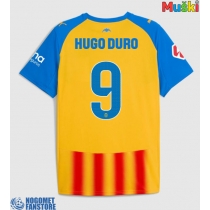 Valencia Hugo Duro #9 Rezervni Dres 2025-26 Kratak Rukav